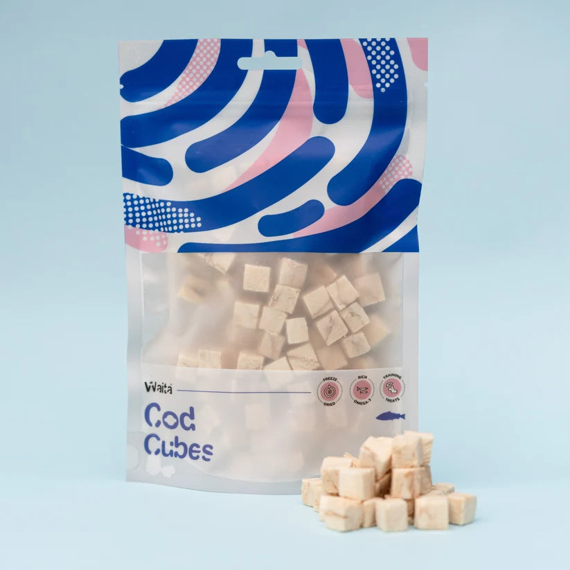 Freeze Dried Cod Cubes