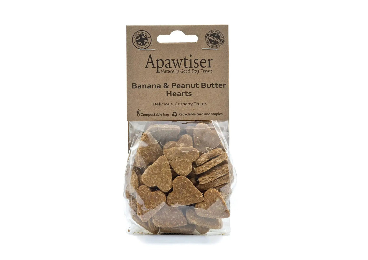 Banana & Peanut Hearts