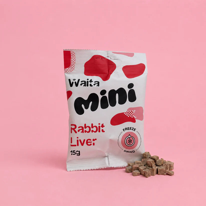 Mini Freeze Dried Rabbit Liver