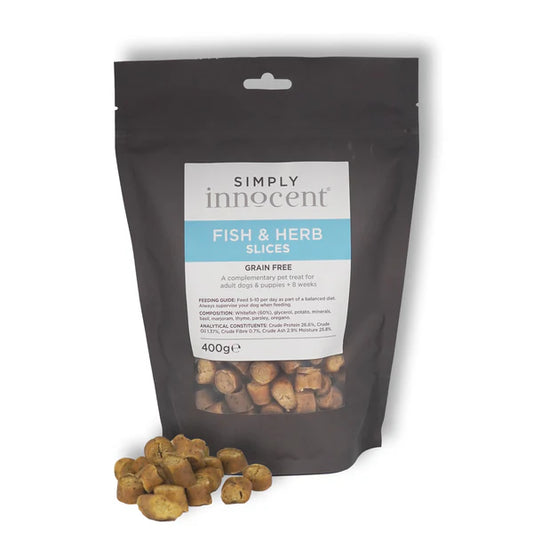 Fish & Herb Sausage Slices