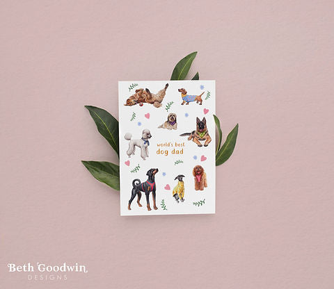 Dog Dad Card