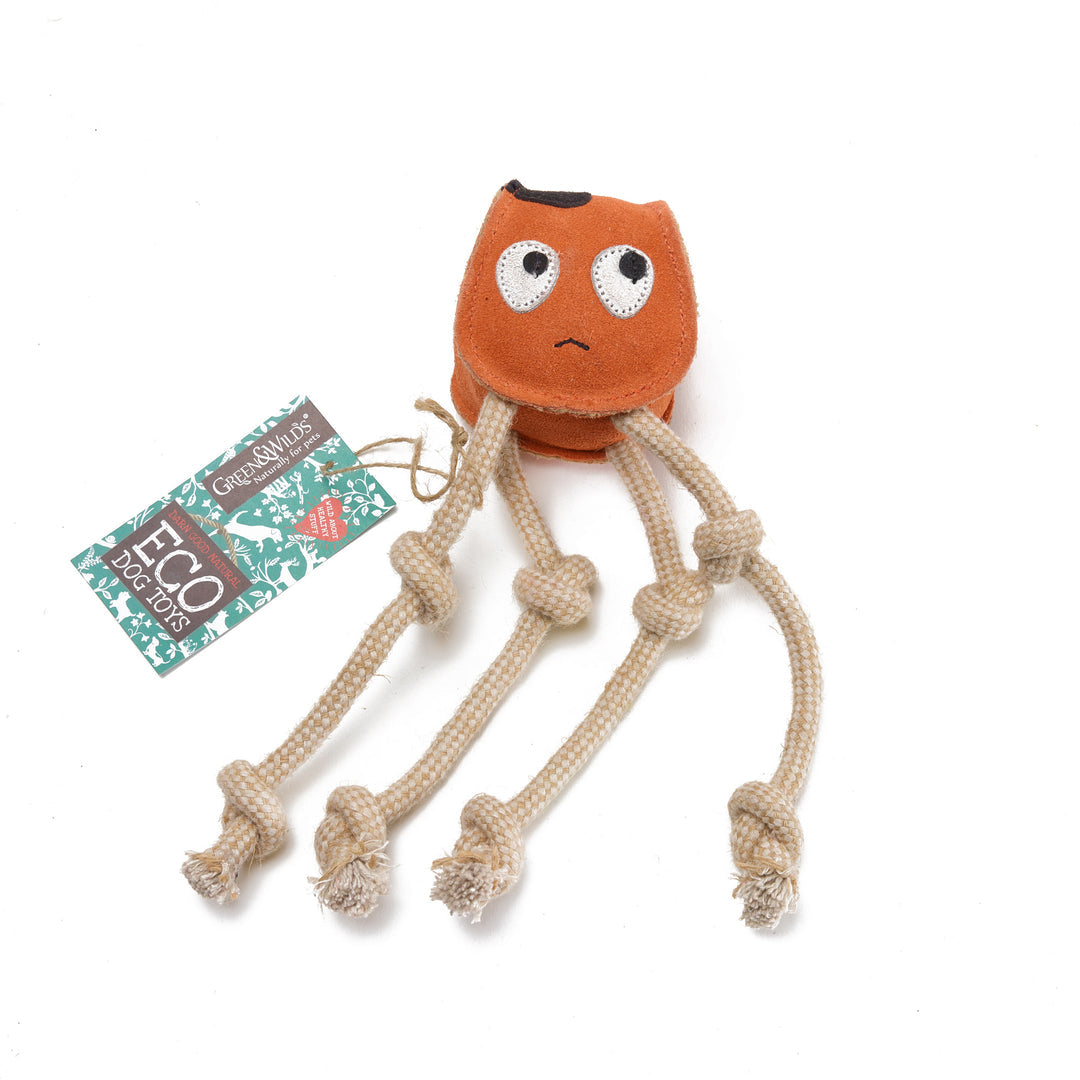 Sid the Squid Eco Dog Toy