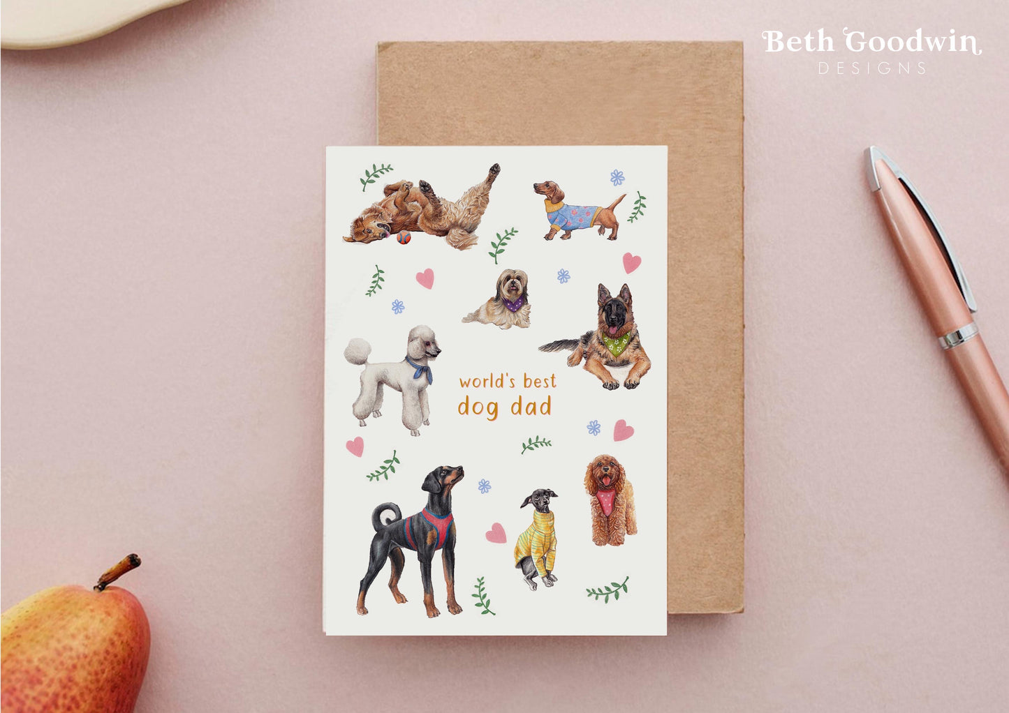 Dog Dad Card