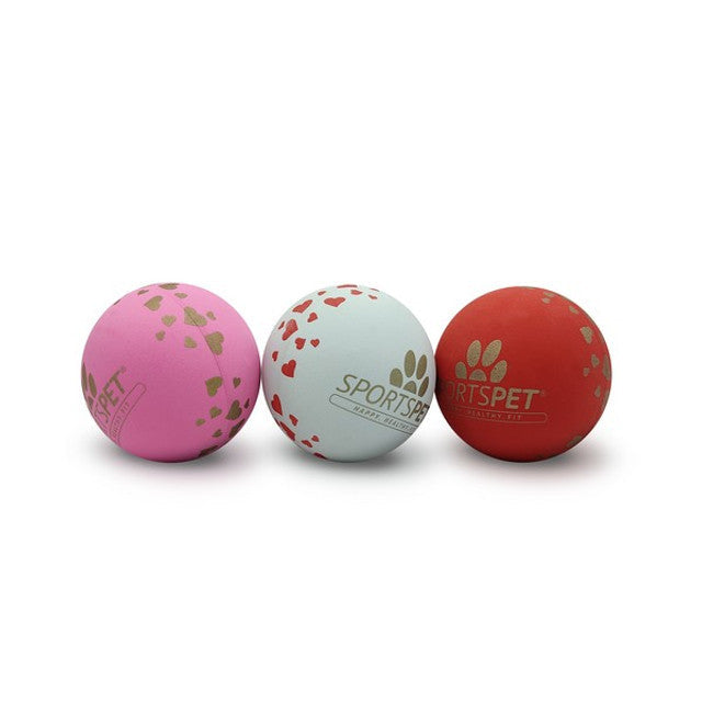 Love Heart Themed High Bounce Balls