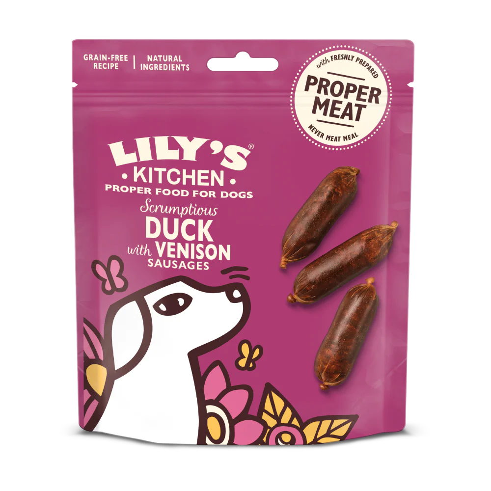 Scrumptious Duck & Venison Sausages