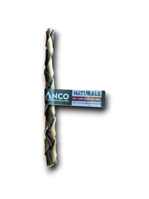 Large Beef and Camel Braided Roll