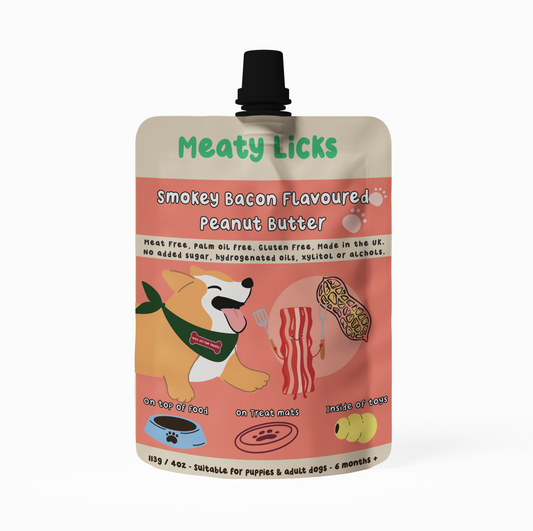 Smokey Bacon Peanut Butter Pouch