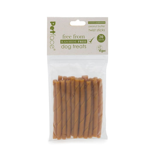 Rawhide Free Peanut Butter Twists