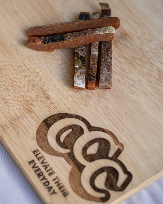 Salmon Skin Strips