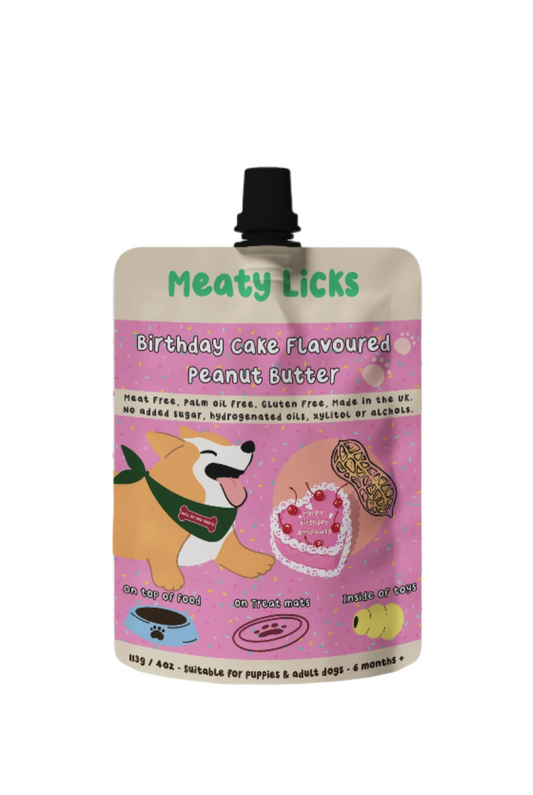 Birthday Cake Peanut Butter Pouch