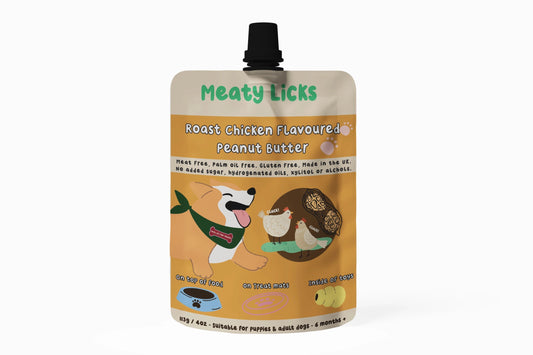 Roast Chicken Flavoured Peanut Butter Pouch