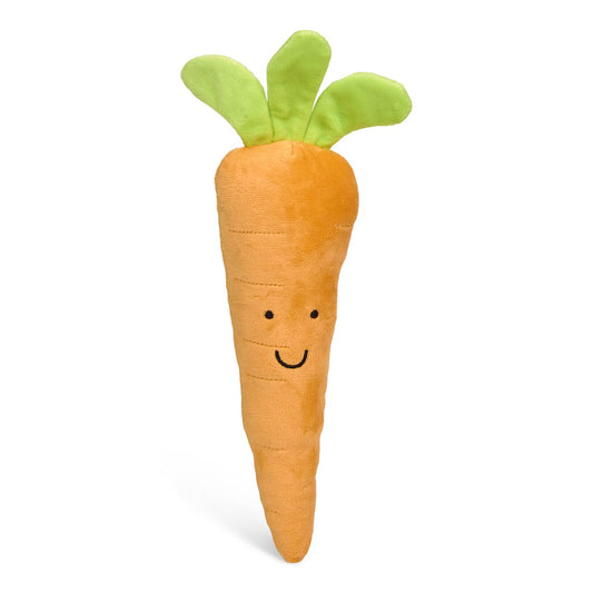 Carrot Plush Dog Toy