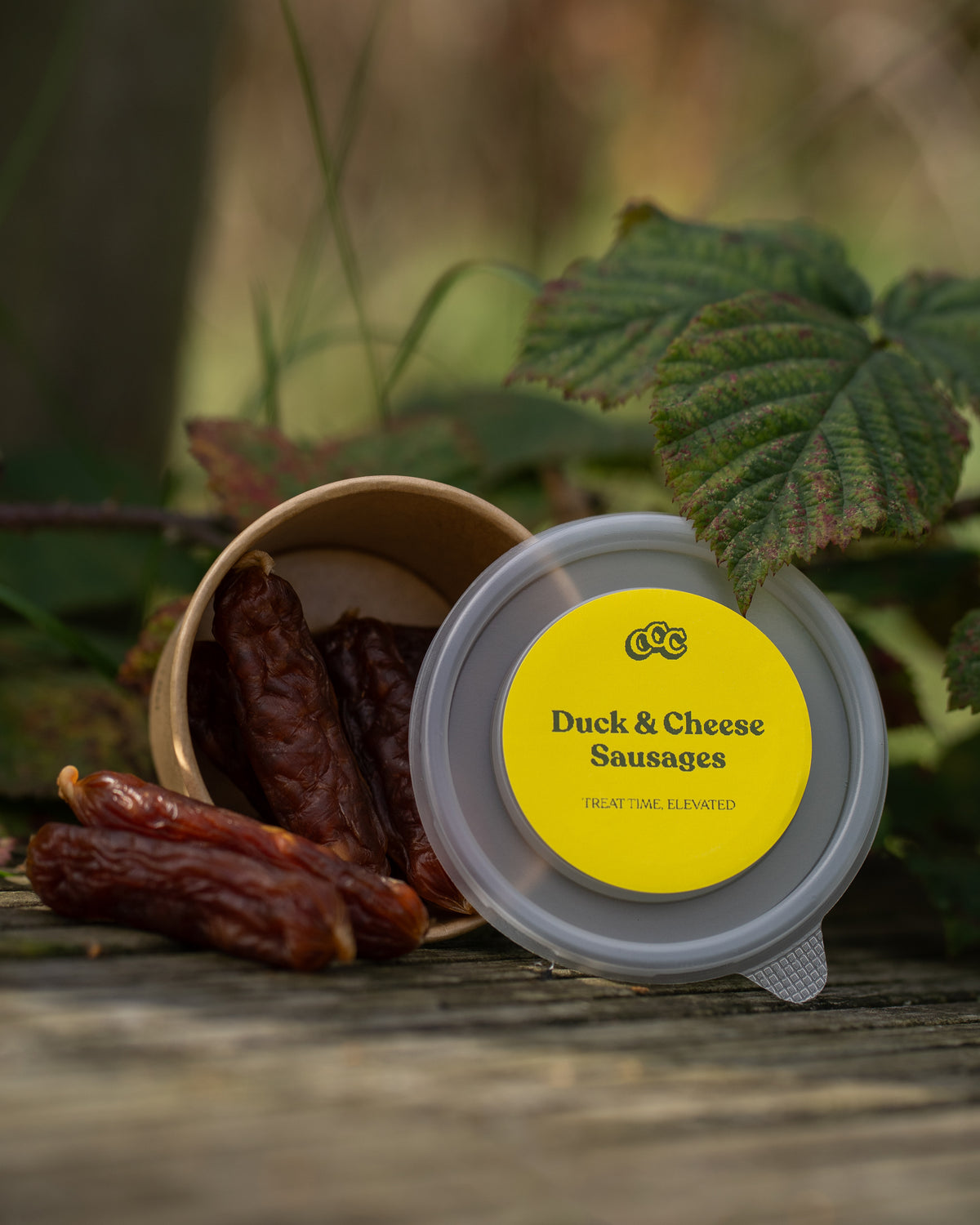 Duck and Cheese Sausages