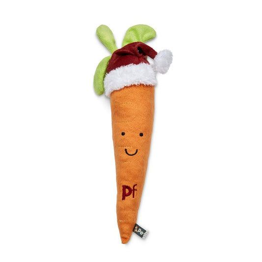 Christmas Carrot Dog Toy