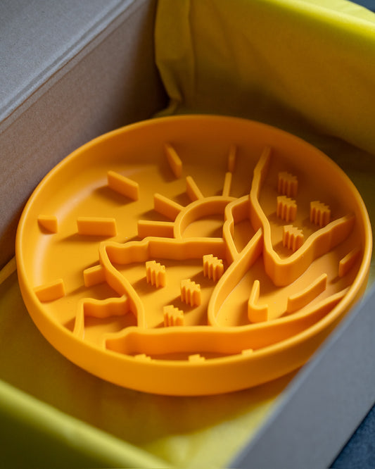 Mountain Range Enrichment Bowl |5 Colours