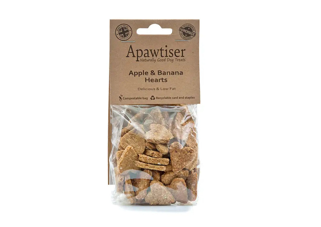 Apple & Banana Oaty Hearts