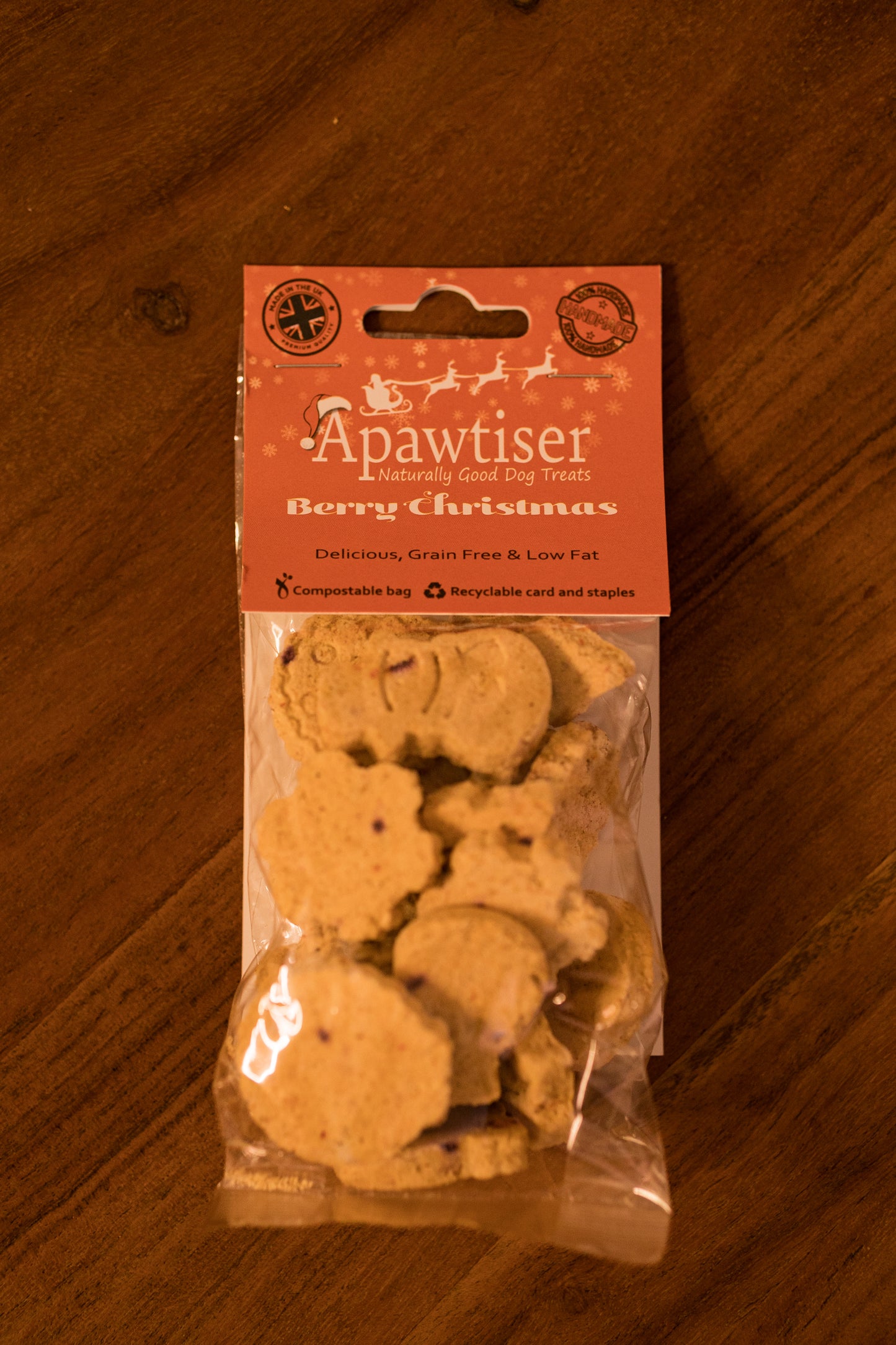 Berry Christmas Handmade Biscuits