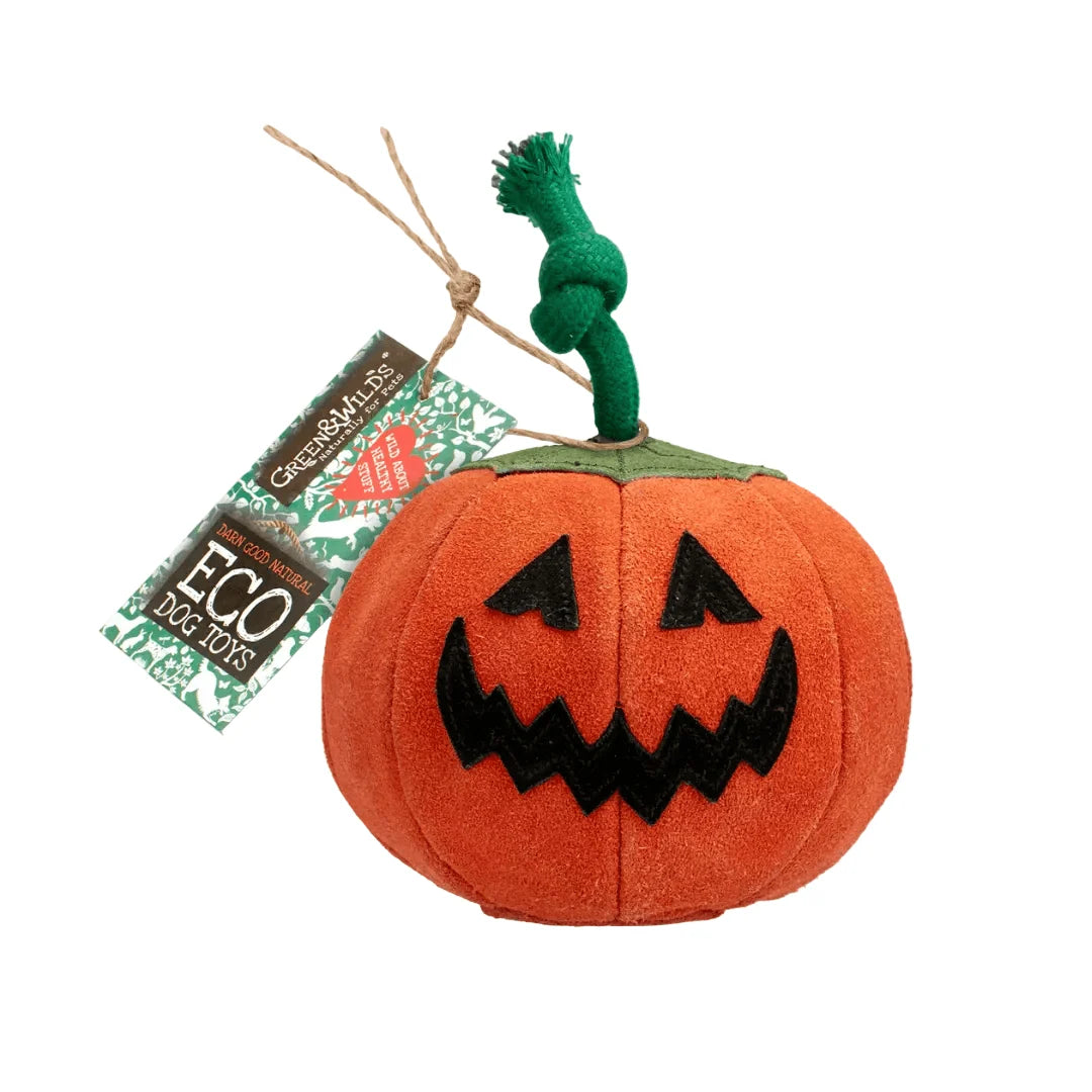 Patch the Pumpkin Dog Toy
