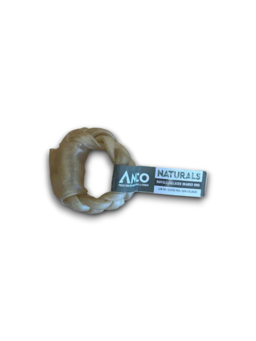 Buffalo Collagen Braided Ring