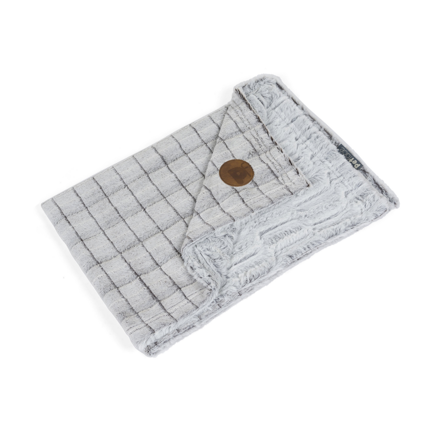 White Plush Pet Blanket