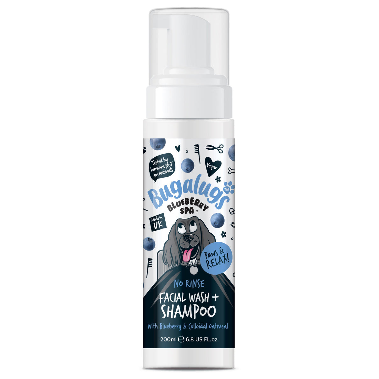 Blueberry No Rinse Shampoo