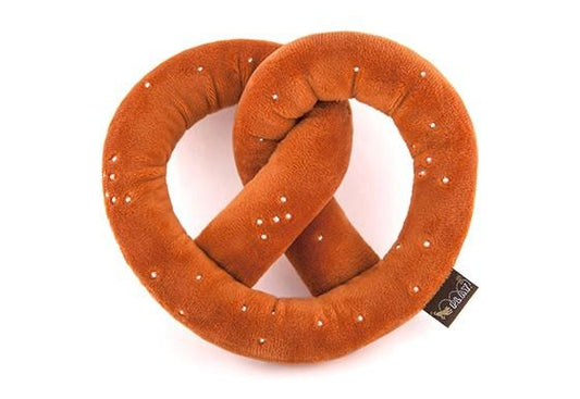 Pretzel Plush Dog Toy