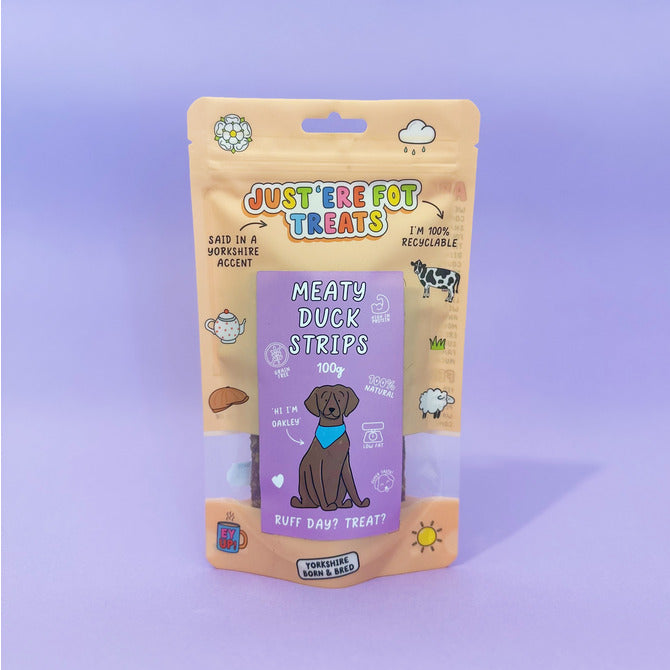 Meaty Duck Strips 100g