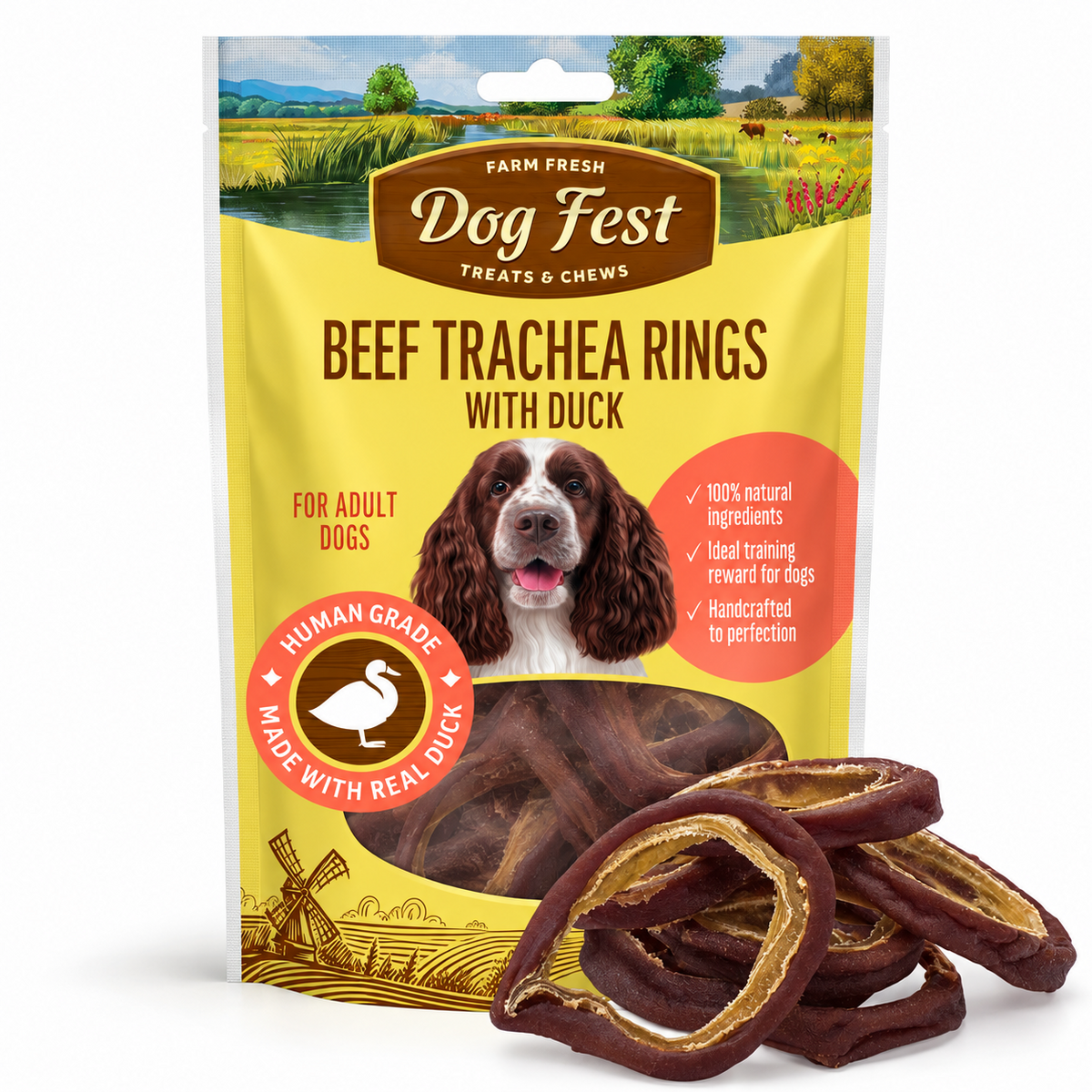 Beef Trachea Rings | 2 Varieties