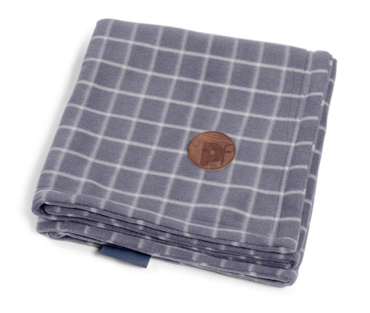 Grey Check Blanket