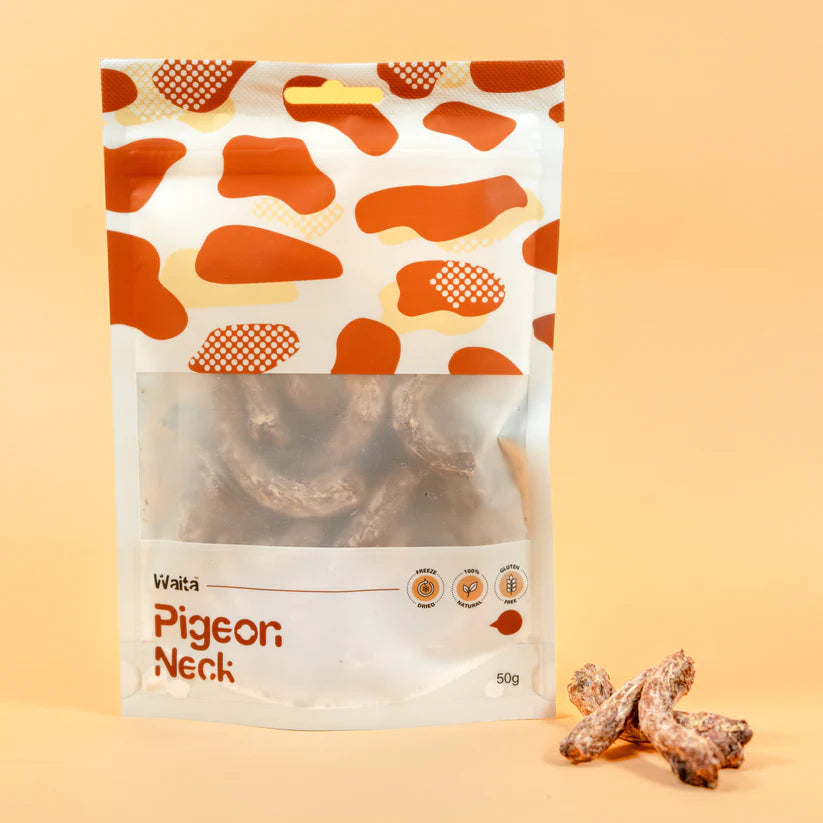 Freeze Dried Pigeon Neck