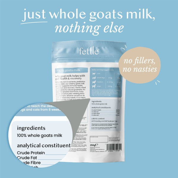 Natural Whole Goats Milk Powder