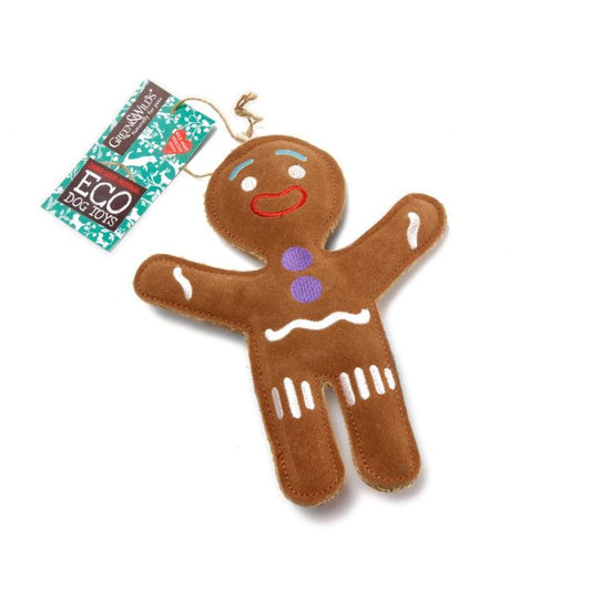 Gingerbread Dog Toy