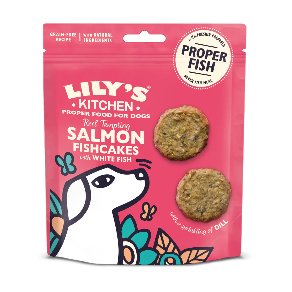 Salmon Fishcakes with White Fish & Dill