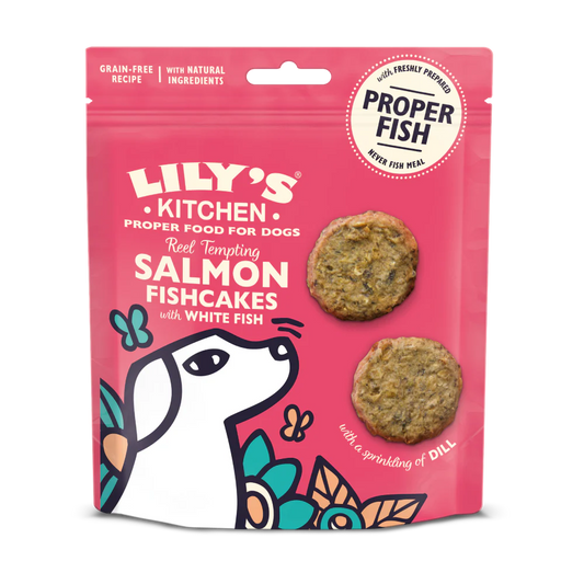 Salmon Fishcakes with White Fish & Dill